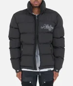 Nvlty Signature Puffer Jacket Black (1)