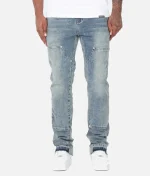 Nvlty Vintage Flare Carpenter Jeans Blue (2)