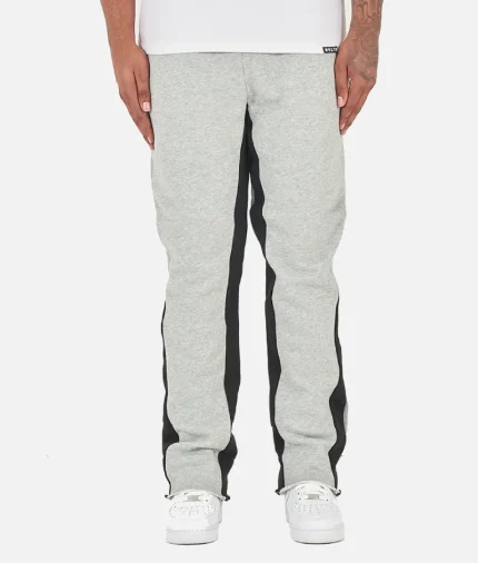 Nvlty Vintage Flare Tracksuit Grey (2)